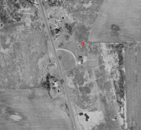 Hilltop Drive-In Theatre - Aerial Photo Of Location